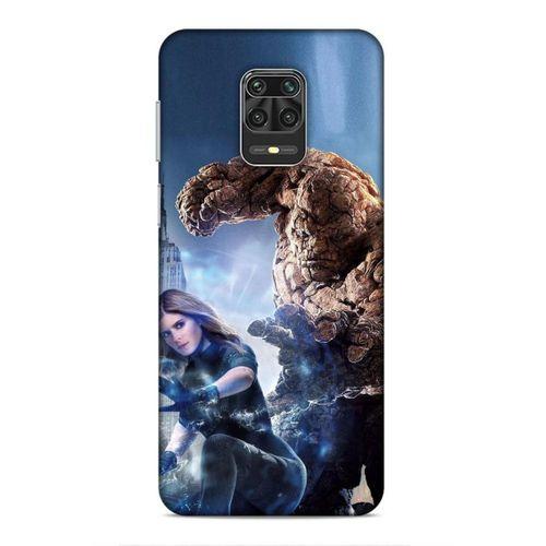 Xiaomi Redmi Note 9 Pro Uyumlu Kılıf BMovie (47) Crystal Flex Kılıf Fantastik Dörtlü