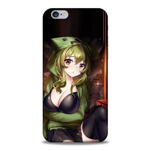 Lopard Apple Iphone 6S Uyumlu Kılıf PiXel (34) Slim Armor Kılıf TNT Anime