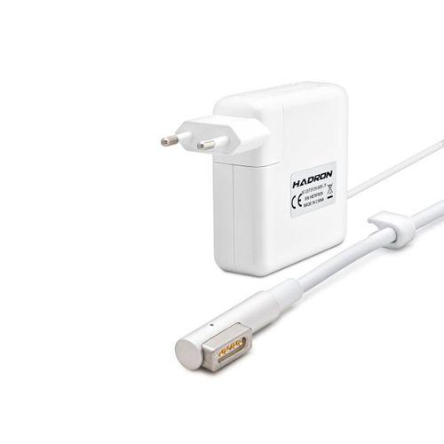 18.5V 4.6A 85W Laptop Adaptörü - L Tip - Apple Macbook Uyumlu - Beyaz HD797