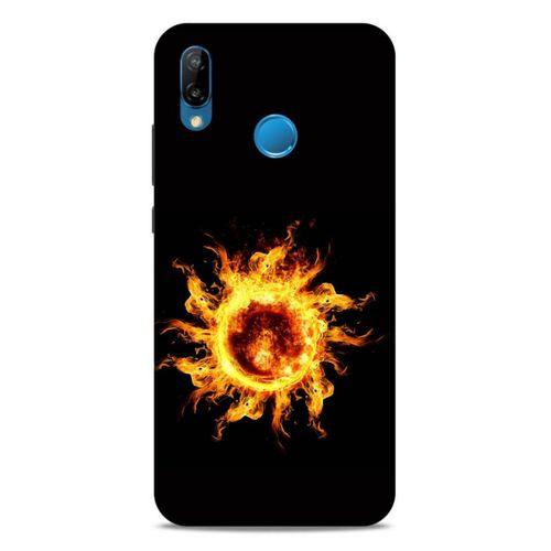 Lopard Huawei P20 Lite Uyumlu Kılıf FireX (46) Core Armor Kılıf Ateş Delik