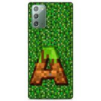 Lopard Samsung Galaxy Note 20 Uyumlu Kılıf PiXel (44) Tough Armor Kılıf A Harfi