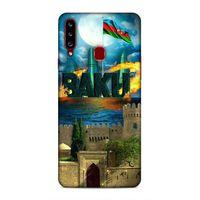 Samsung Galaxy A20s Uyumlu Kılıf Azarbaijan (50) Shockproof Kılıf Bakü Simgeler