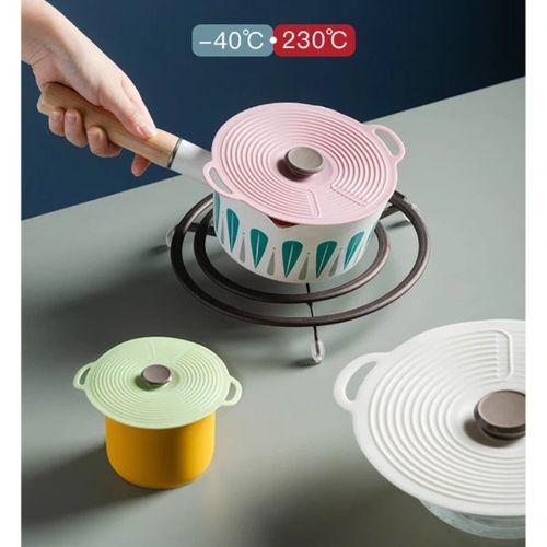 3'lü Vakumlu Silikon Kapak Seti