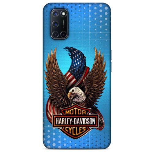 Oppo A52 Uyumlu Kılıf Motorsiklet (38) Neo Hybrid Kılıf Harley Davidson