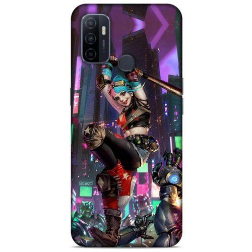 Huawei P40 Uyumlu Kılıf Harley Quinn (29) Arka Koruma Kılıfı Koyu haki