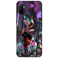 Huawei P40 Uyumlu Kılıf Harley Quinn (29) Arka Koruma Kılıfı Koyu haki