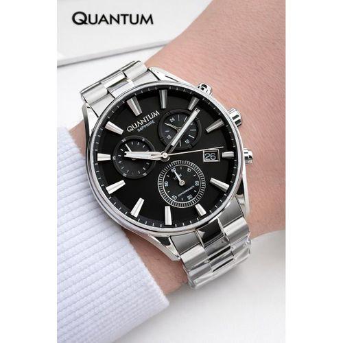 Quantum Sapphire Camlı İtalyan Bileklik Hediyeli 2 Yıl Garantili 10 Atm Erkek Kol Saati 1193.350