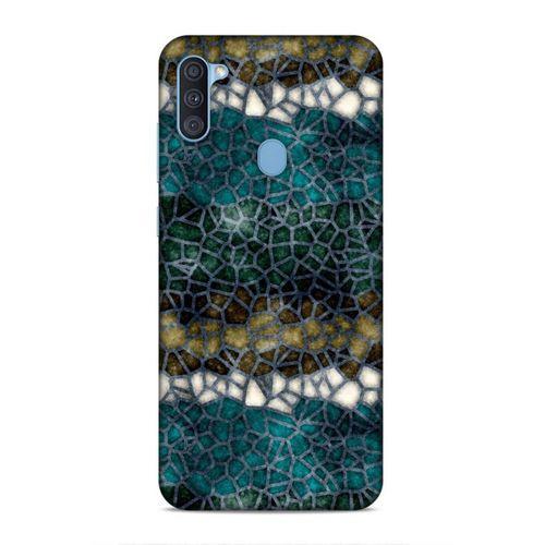 Samsung Galaxy A11 Uyumlu Kılıf Utopia (27) Tasarımlı Kılıf Sarı