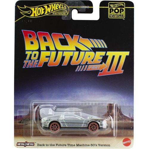 Hot Wheels Premium Pop Culture Back To The Future Time Machine HXD99