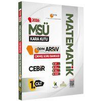 2026 MSÜ MATEMATİK Kara Kutusu 1 Cilt CEBİR ÖSYM Çıkmış Soru Bankası Konu Özetli Dijital Çözümlü