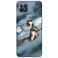 Y.Liva-2021 Özel Seri Cadılı Huawei P40 Lite Kılıf Silikon Kapak