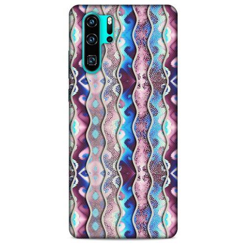 Huawei P30 Pro Kılıf Baskılı Özel Seri Taşlı (31) TPU Kılıf