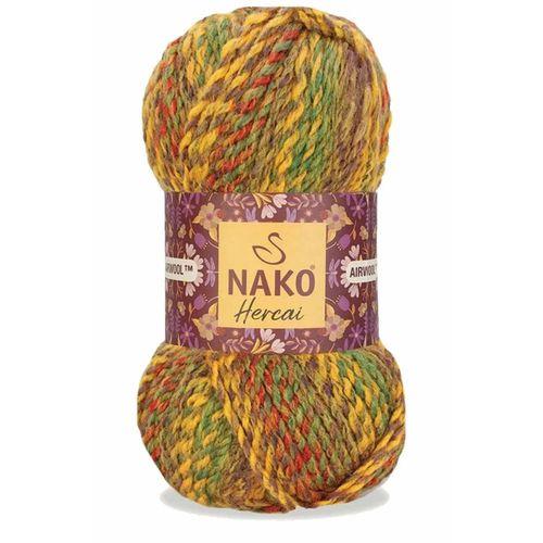 5 Adet Hercai Ebruli Hırka Kazak Atkı Bere El Örgü İpi Yünü 7252