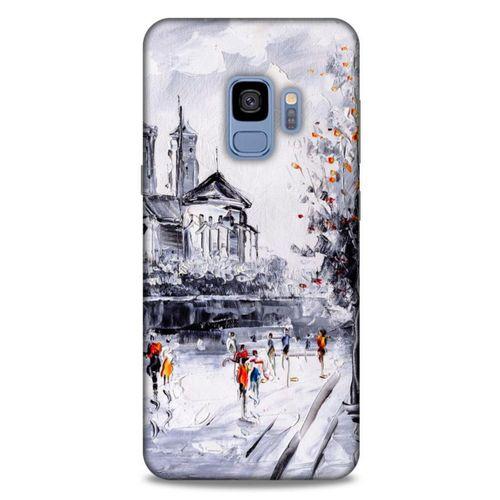 Cityx (22) Samsung Galaxy S9 Kılıf Silikon Kapak Desenli
