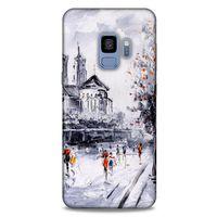 Cityx (22) Samsung Galaxy S9 Kılıf Silikon Kapak Desenli