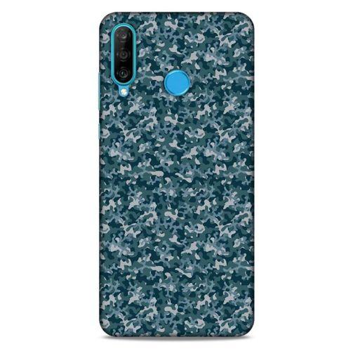 Kamuflaj 40 Huawei P30 Lite Kılıf Silikon Kapak