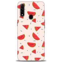 Oppo A31 Kılıf HD Baskılı Kılıf - Karpuz Dilimleri + Tam Ekran Koruyucu