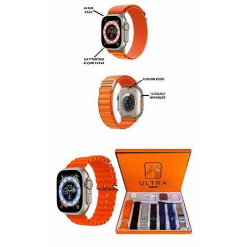 Akıllı Saat Çağrı Cevaplayabilen Unısex 7 Kordonlu Müzik Dinleme