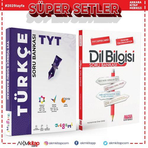 Tammat TYT Türkçe Origami ve AKM Dil Bilgisi Soru Bankası Seti 2 Kitap