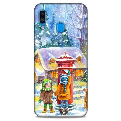 Samsung Galaxy A30 Kılıf Snowix (50) Shockproof Kılıf Karışık Renkli