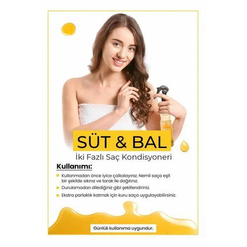 Çift Fazlı Süt  Bal Kondisyoner Fön Suyu 400 ML - mrfs