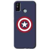 Tecno Spark 6 Go HD Baskılı Kılıf + 9D Tam Ekran Koruyucu - Captain!