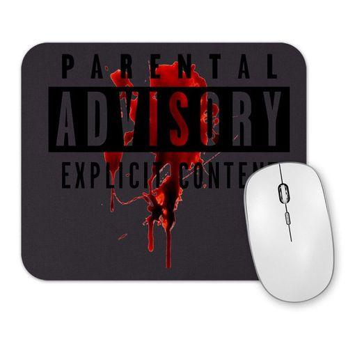 Parental Advisory Explicit Content 2 Mouse Pad
