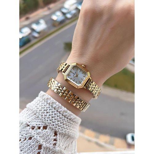 Daniel Klein Dolamalı Çelik Kordonlu 2 Yıl Garantili 3 Atm Suya Dayanıklı Kadın Kol Saati+Bileklik 1