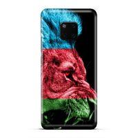 General Mobile GM 20 Pro Uyumlu Kılıf Azarbaijan (24) Darbe Emici Kılıf Bayrak Aslan