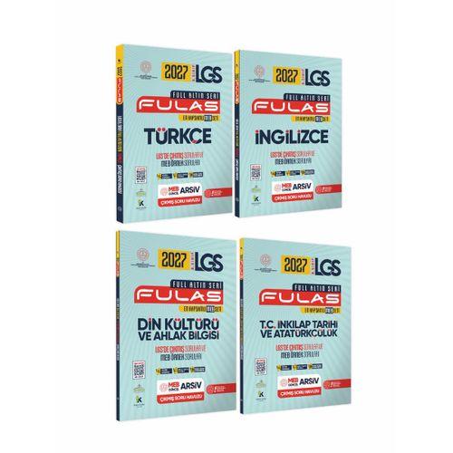 2027 8 Sınıf Full LGS Altın Seri(FULAS)LGS/MEB Örnek Çıkmış Modüler Soru Bankası Çözümlü SÖZEL SET
