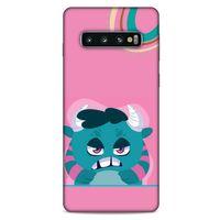 Emojix (32) Samsung Galaxy S10 Kılıf Silikon Kapak Desenli
