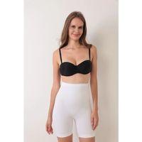 Beyaz Kadın Kalça Kaldırıcı Dikişsiz Korse - 760