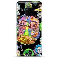 General Mobile GM 20 Pro Uyumlu Kılıf Rick And Morty (39) Liquid Crystal Kılıf Shadow Council