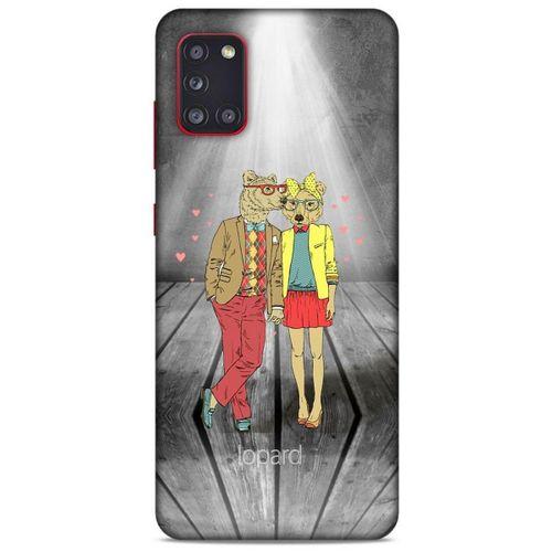 Samsung Galaxy A31 Kılıf FunnyMaX (35) Fit Design Kılıf Gri
