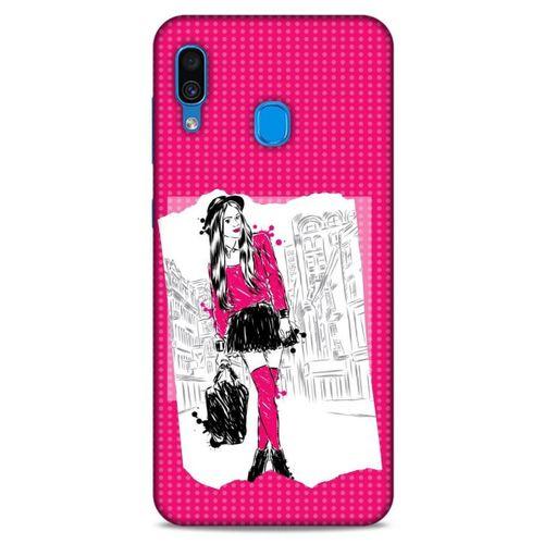 Sokak Modası 66 Samsung Galaxy A30 Kılıf Desenli Silikon