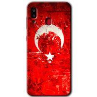 Potkal Hediye Fabrikası Samsung Galaxy A20 Kılıf HD Desen Baskılı Arka Kapak - Albayrak 2
