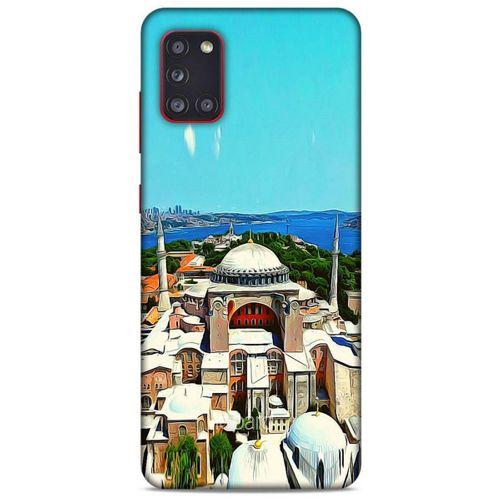 Samsung Galaxy A31 Kılıf Dünya Mimarisi (10) Full Koruma Kılıfı Ayasofya