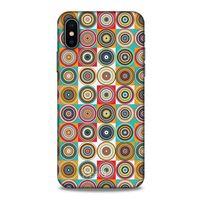 Apple Iphone X Kılıf Pastel Renkler (44) Tough Armor Kılıf Karışık Renkli