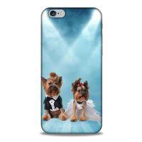 Apple Iphone 6S Kılıf Köpek Kıyafetleri (18) Telefon Kılıfları Yorkshire Gömlek Papyon