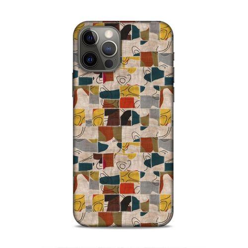 Apple iPhone 12 Pro Uyumlu Kılıf Romans (9) Kılıf Sarı Lacivert