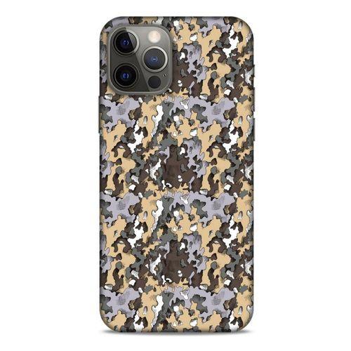 Kamuflaj 55 Apple iPhone 12 Pro Kılıf Silikon Kapak