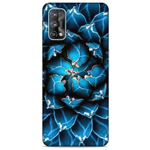 Lopard Oppo Realme 7 Pro Uyumlu Kılıf Bahar (1) Kılıfı Mavi
