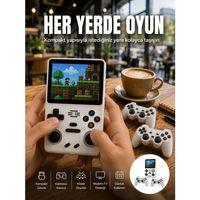 Geniş Ekranlı Taşınabilir Retro Oyun Konsolu Yeni Nesil