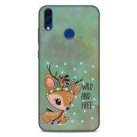 Animax Kızılderili Geyik Huawei Honor 8C Kılıf Desenli Silikon
