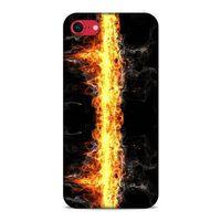 Lopard Apple iPhone SE 2020 Uyumlu Kılıf FireX (1) Kılıfı Ateş Hattı