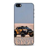 Lopard Apple iPhone SE Uyumlu Kılıf PickUpX (44) Tough Armor Kılıf Turuncu Siyah