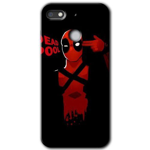 General Mobile GM 8 Go Kılıf HD Desen Baskılı Arka Kapak - DeadPool 4
