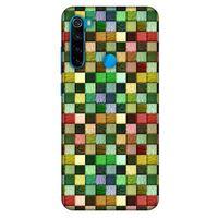 Xiaomi Redmi Note 8 Kılıf Patchwork (50) Shockproof Kılıf Karışık Renkli