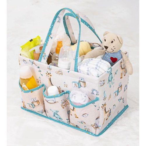 Baby Kullanımı Kolay Desenli Taşınabilir Bakım Çantası (yeşil)