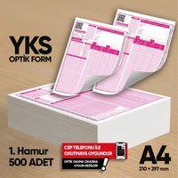 YKS-MSÜ Deneme Sınavları İçin 500 Adet (80 GR) Optik Form